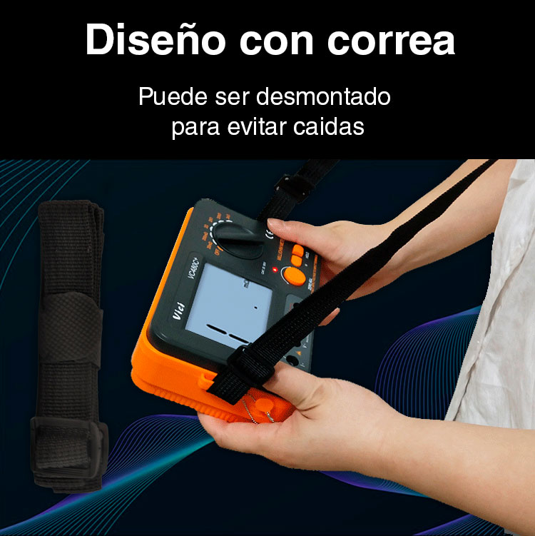 Telurómetro digital, medidor de resistencia y voltaje de terreno precio en Peru, VICI, VC4105A, Comprar telurómetro, telurimetro en Peru