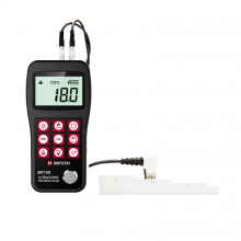 Medidor de espesor ultrasónico digital portátil MT150, rango de 0,75 ~ 300 mm, precio en PERÚ, comprar medidor de espesor por ultrasonido - Kusitest - Mitech MT150