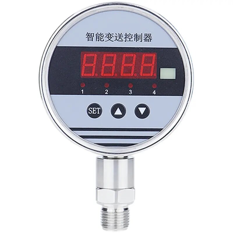 Controlador de presión inteligente de 0-100bar, dial de 100mm, 4-20mA PW440, controlador de presión