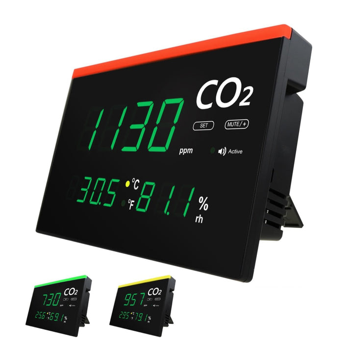 Medidor de CO2 tipo LED con alarma precio en Peru, medidor de CO2, humedad y temperatura, comprar medidor de dióxido de carbono, AZ7729