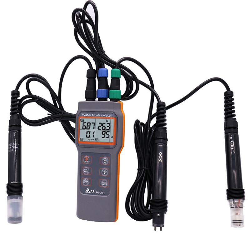 Precio-peachimetro,-Medidor-de-pH,-EC,-TDS,-OD,-Salinidad-y-temperatura,-multiparámetro-portátil-para-calidad-de-agua-en-Lima-Perú,-AZ86031