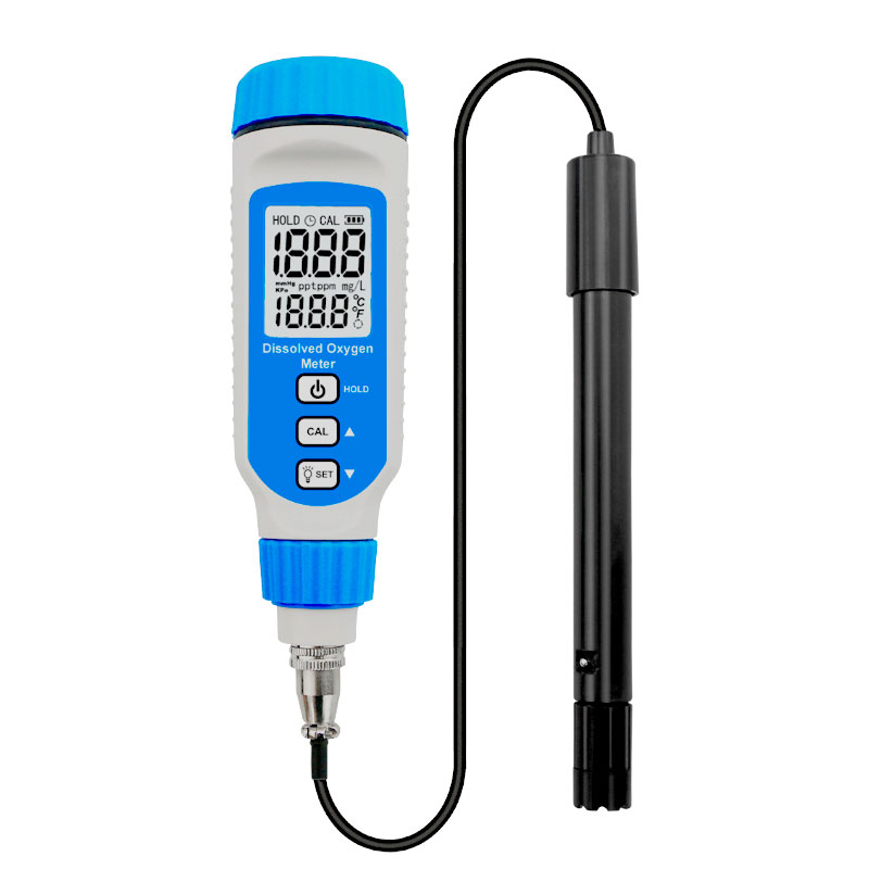 Medidor de oxigeno disuelto portatil precio en Peru SMART SENSOR AR8210, Kusitest Oximetro para liquido